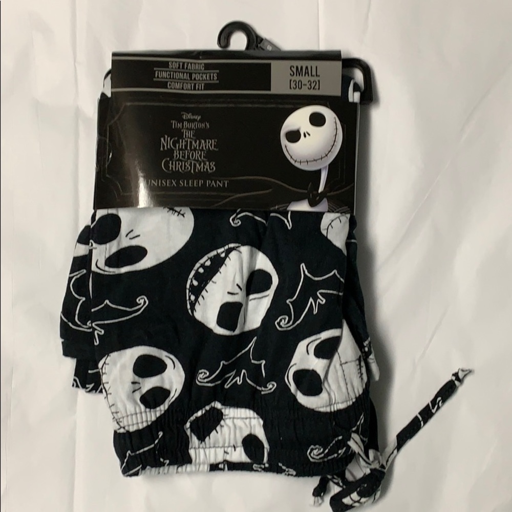 HOT TOPIC DISNEY NBC Jack Bats PAJAMAS SLEEP PANTS - Picture 4 of 8